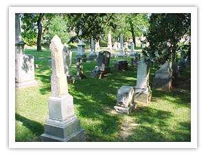 Older part of New Mt. Sinai Cemetery